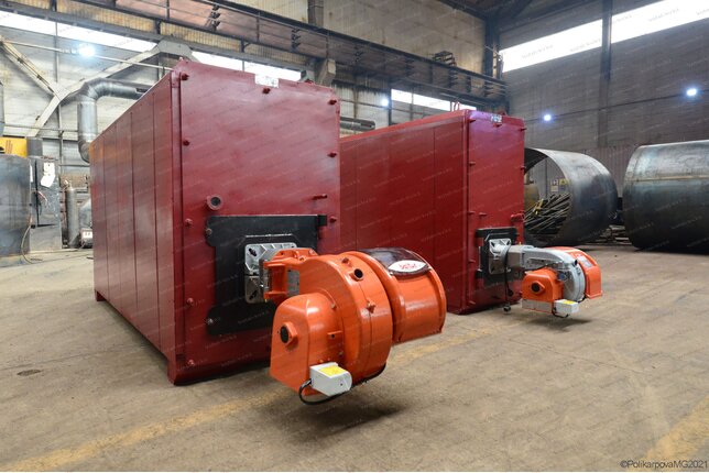 Котлы на мазуте 1.5 МВт водогрейные
