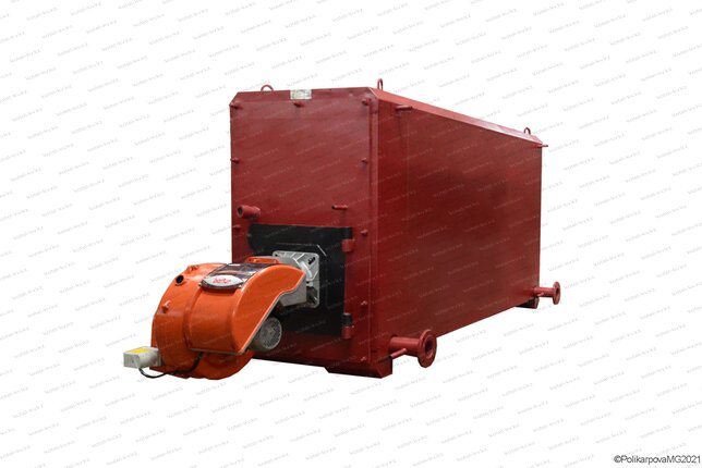 Газовый водогрейный котел 1.3 МВт