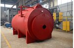Котел паровой 1.6 тонны 170 С на газе промышленный